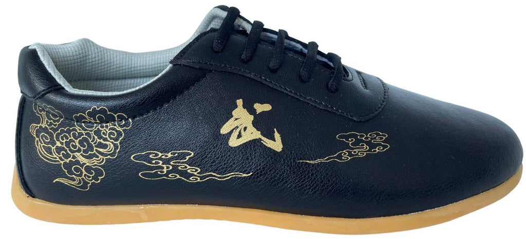 Kampfsportschuhe CHINESE, Leder, schwarz 36