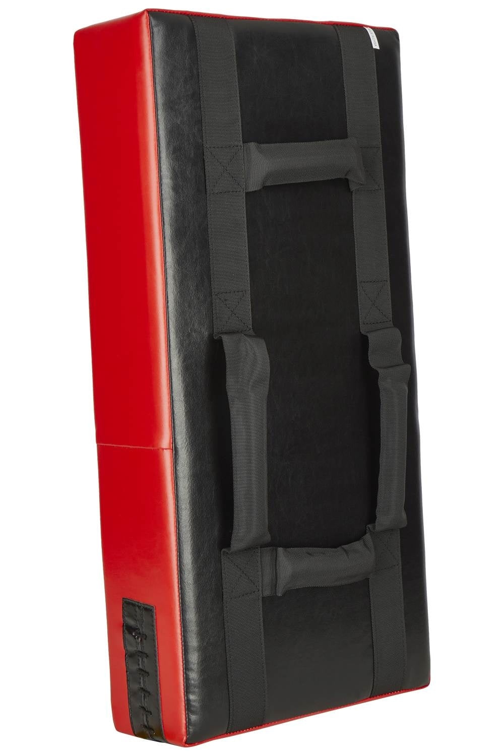 PX Schlagpolster Kunstleder rot-schwarz ca 35 x75x15