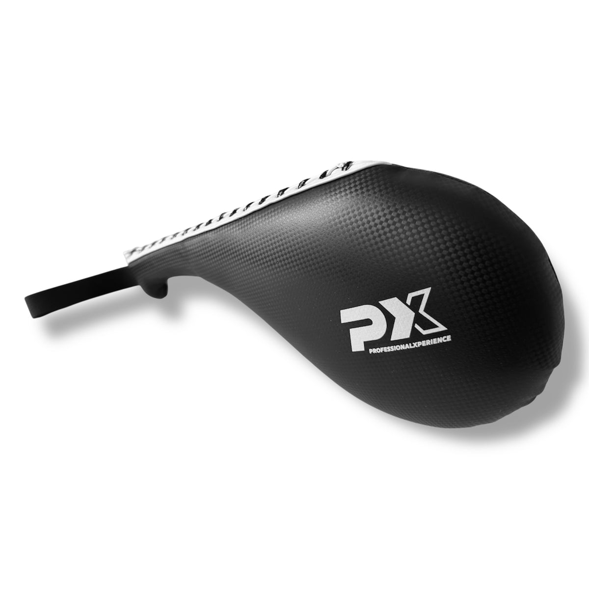 PX Taekwondo Single - Mitt Kunstleder schwarz-weiß