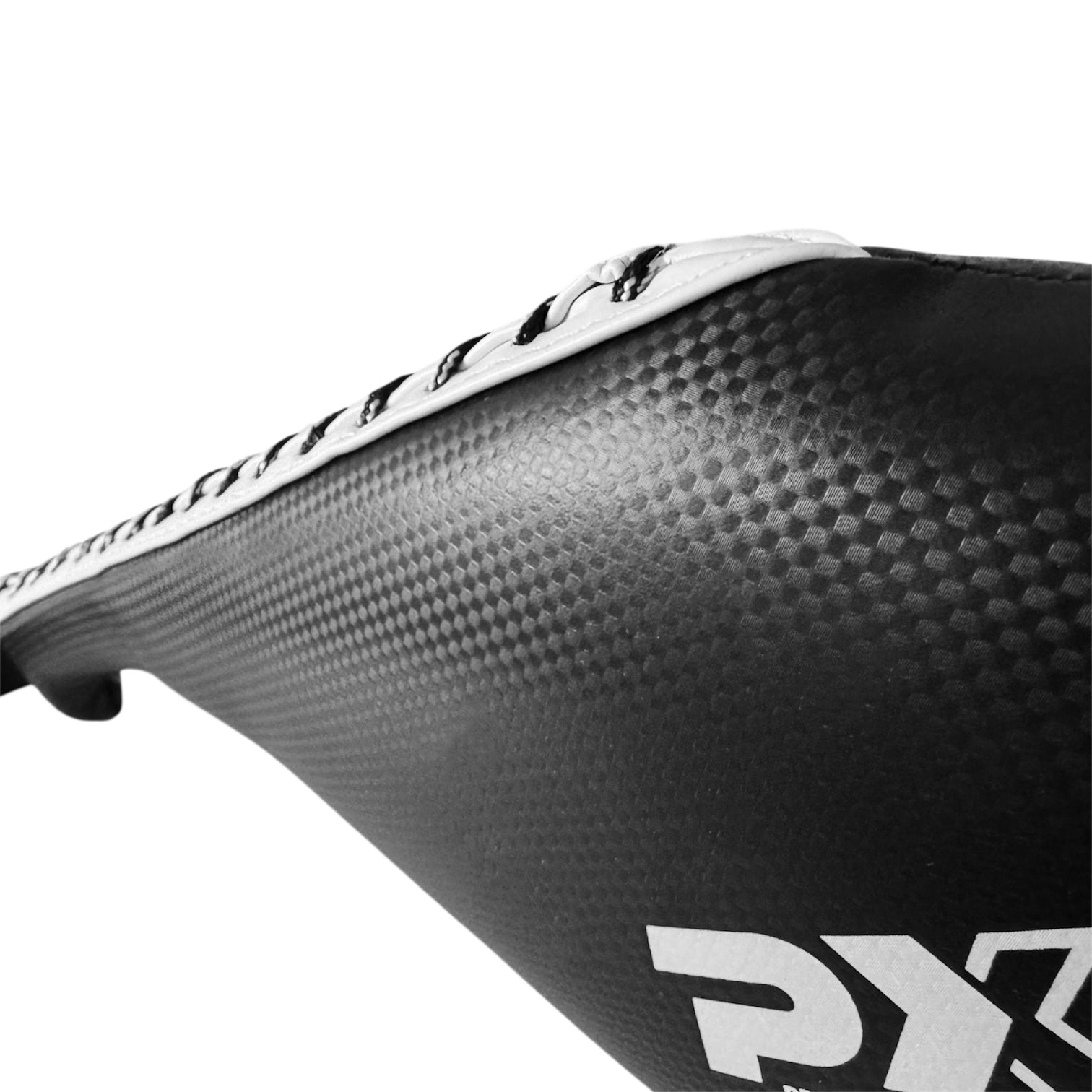 PX Taekwondo Single - Mitt Kunstleder schwarz-weiß