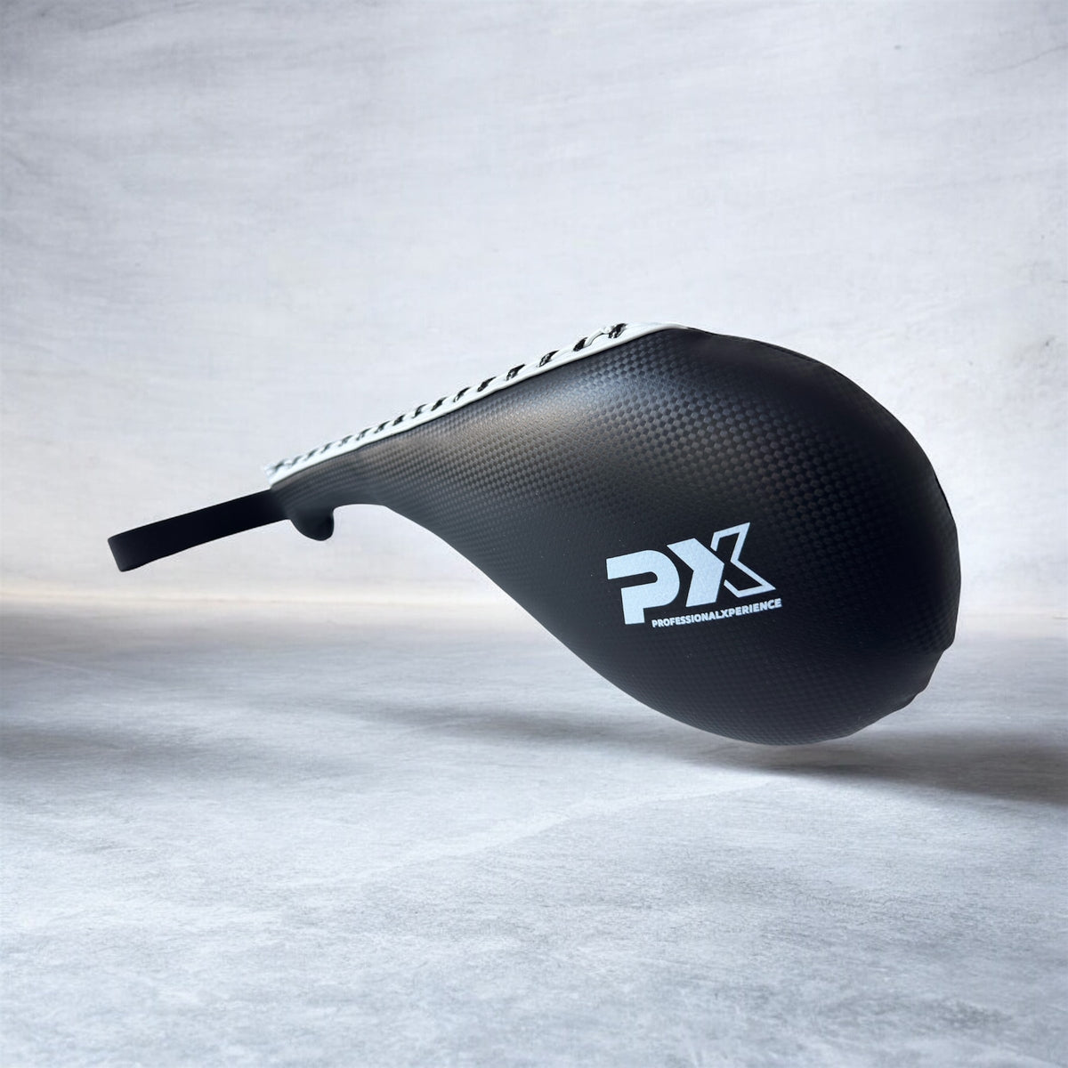 PX Taekwondo Single - Mitt Kunstleder schwarz-weiß