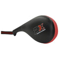 PX Taekwondo Doppel - Mitt Kunstleder schwarz-red