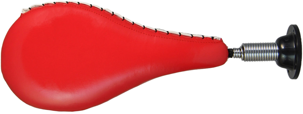 Wand-Schlagmitt Kunstleder  rot