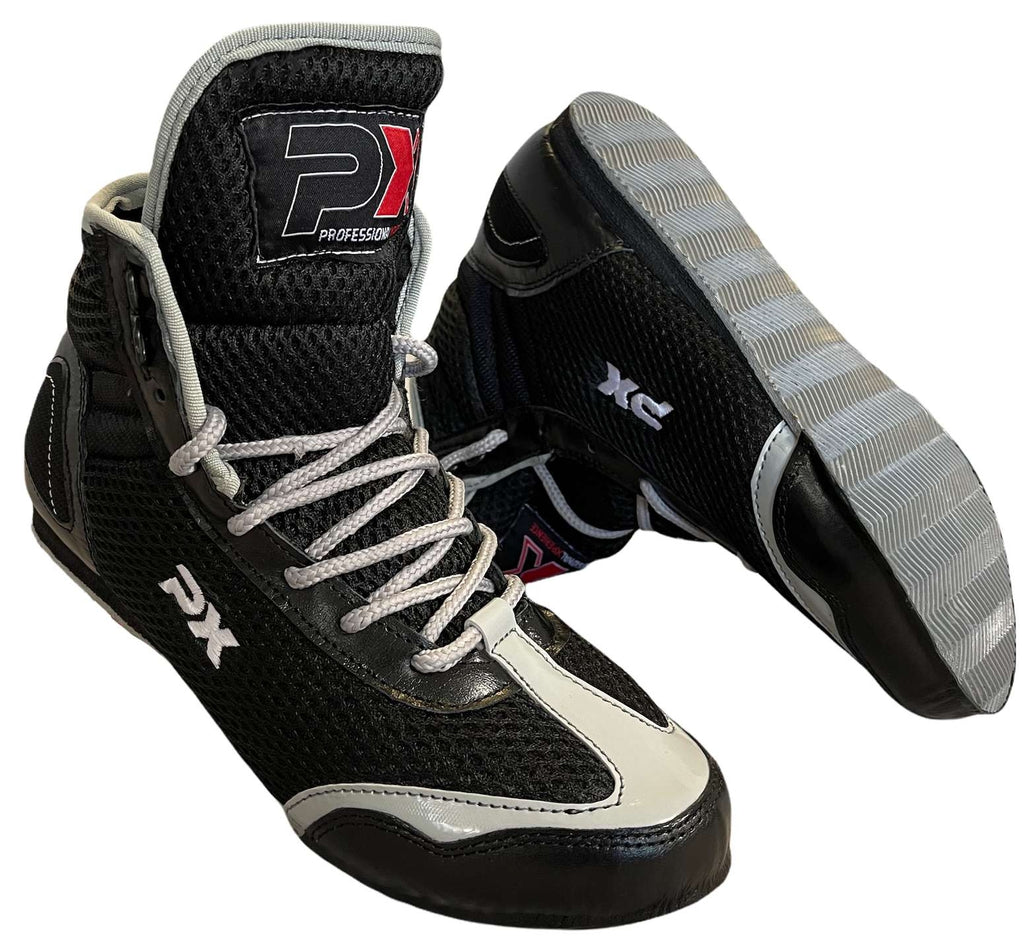 PX Box Schuhe, schwarz-grau Gr. 46