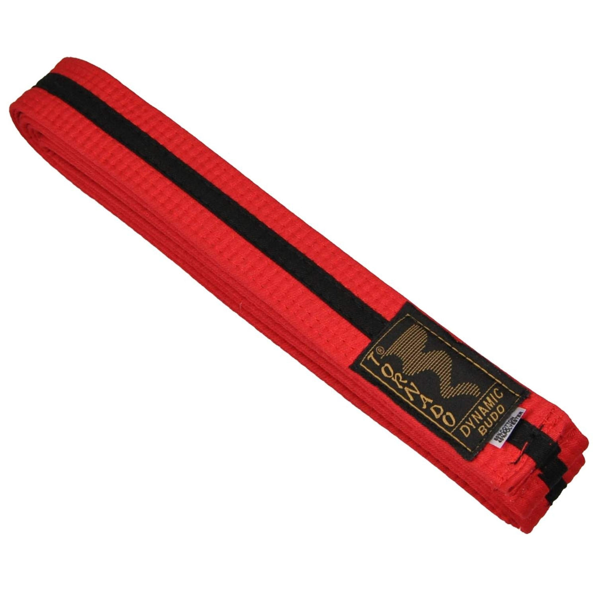 Budogürtel rot-schwarz 300 cm