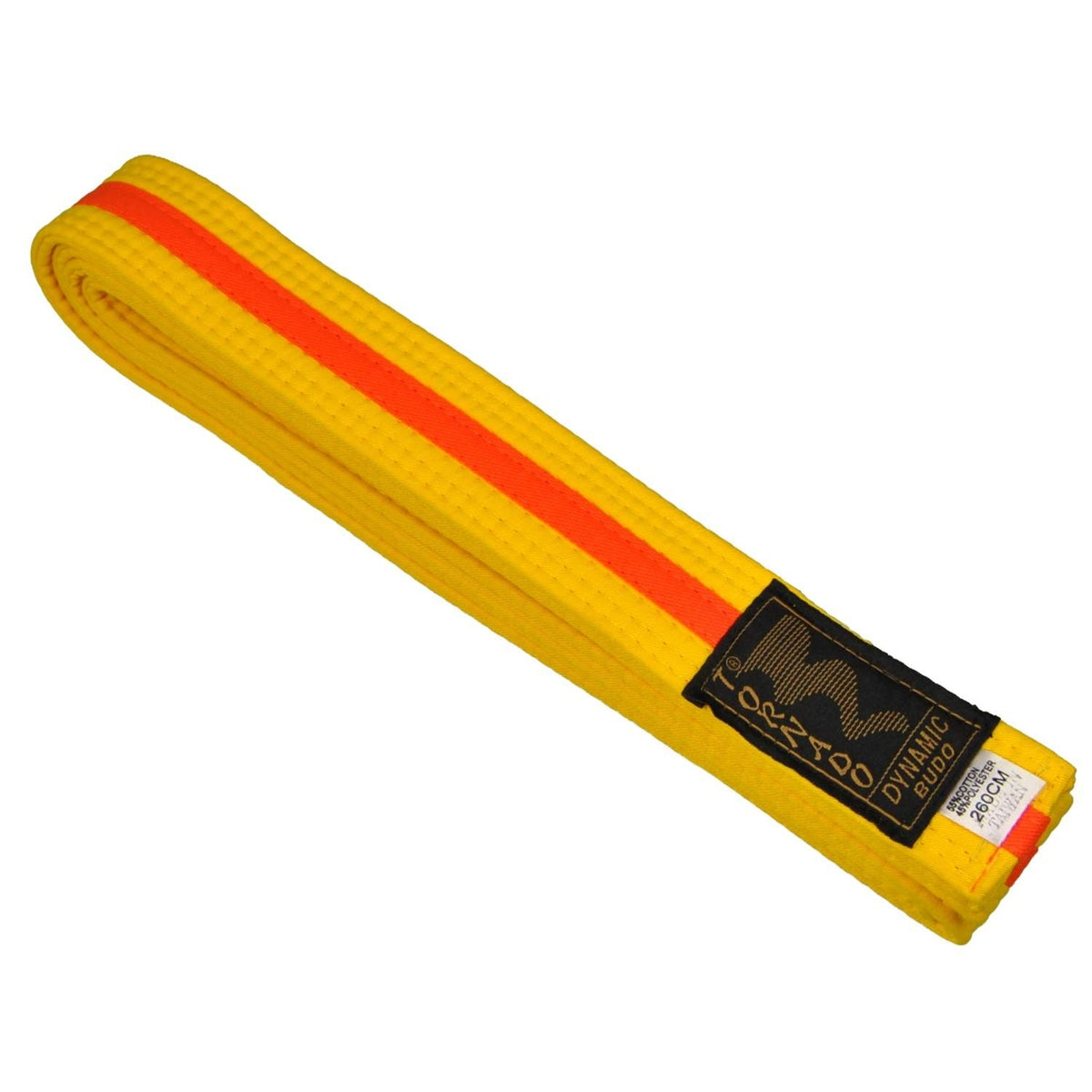 Budogürtel gelb-orange330 cm