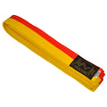 Budogürtel gelb-orange mittig geteilt 280 cm