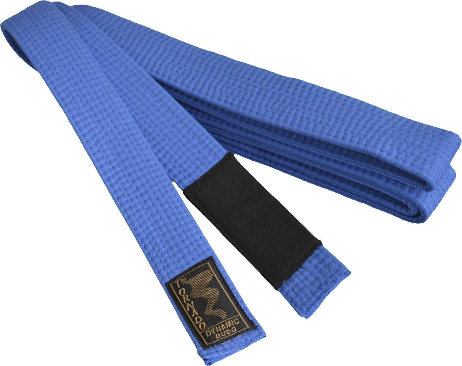 BJJ Gürtel blau, schwarzer Balken, 260cm