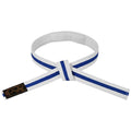 Kinder-Klettgürtel 2-farbig weiß-blau