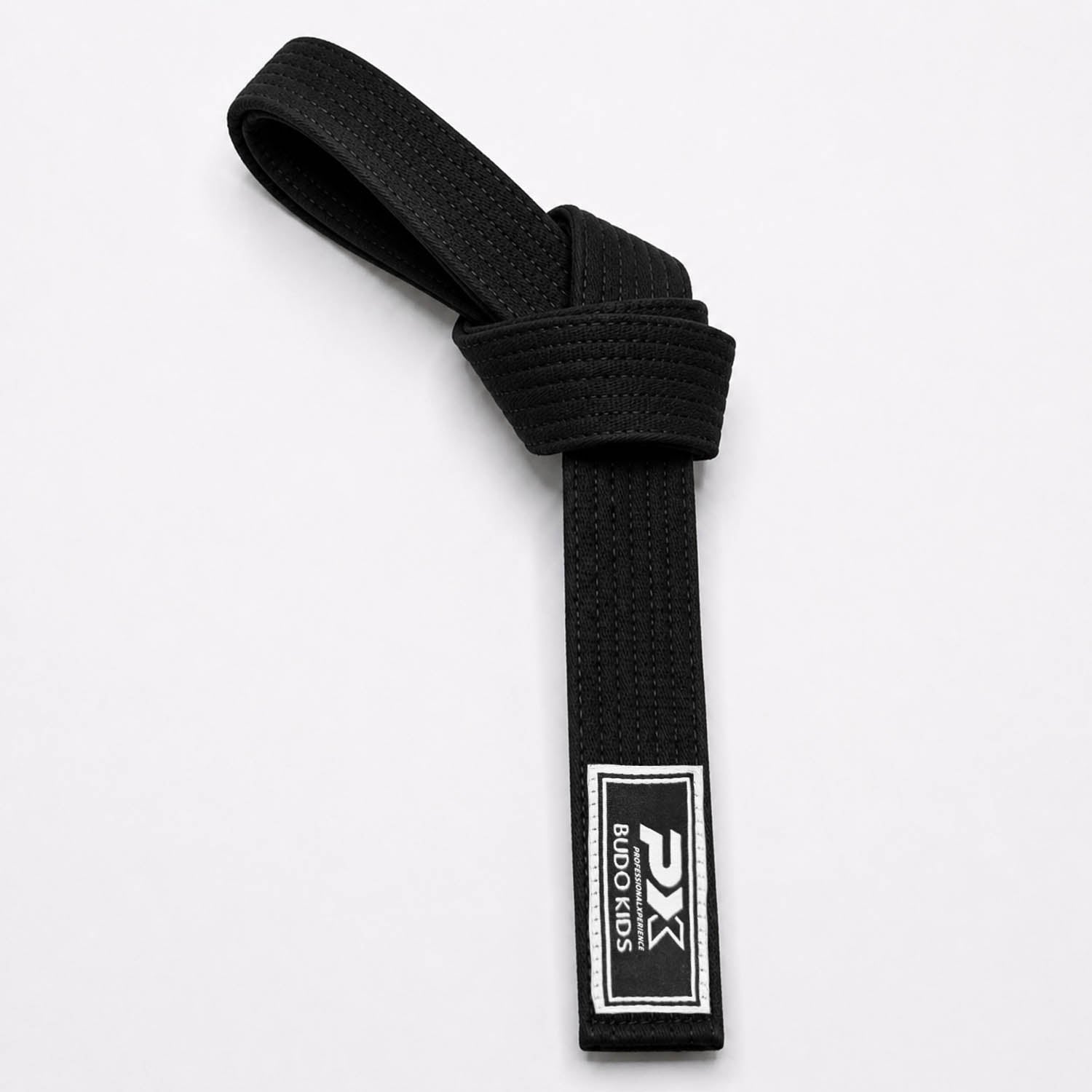 PX Budo Kids Softbelt, schwarz 220cm