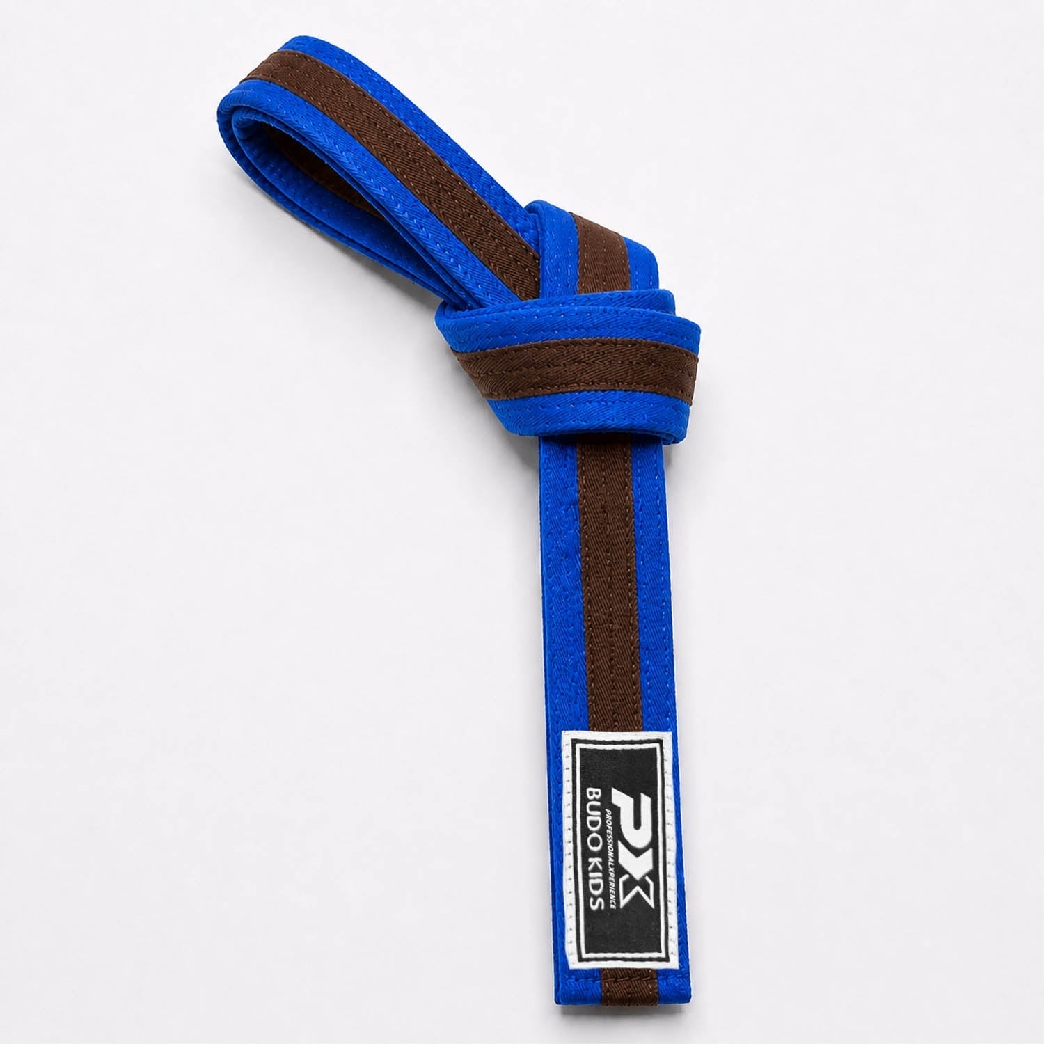 PX Budo Kids Softbelt, blau-braun 240cm