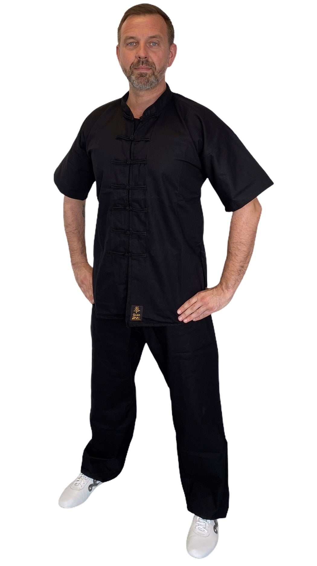 PX Kung Fu Jacke einzeln QUAN, schwarz 110