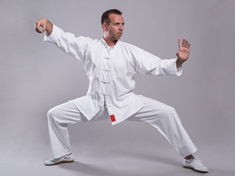 Shaolin Kung Fu Anzug  weiß Größe 180