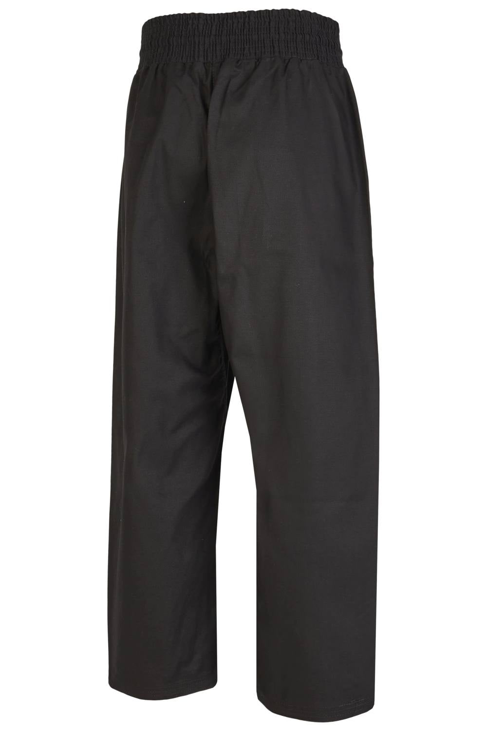 PX Kickboxhose lang ganz schwarz, 110
