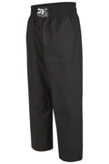 PX Kickboxhose lang ganz schwarz, 120
