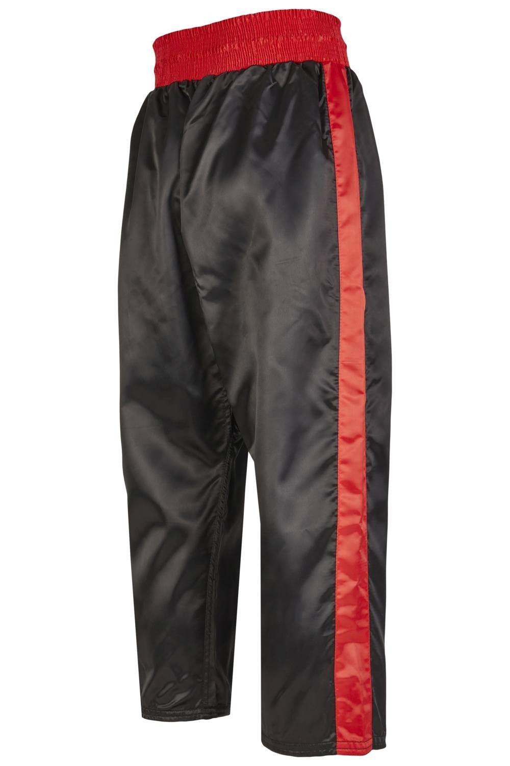 PX Kickboxhose schwarz-rot Stick Gr 190