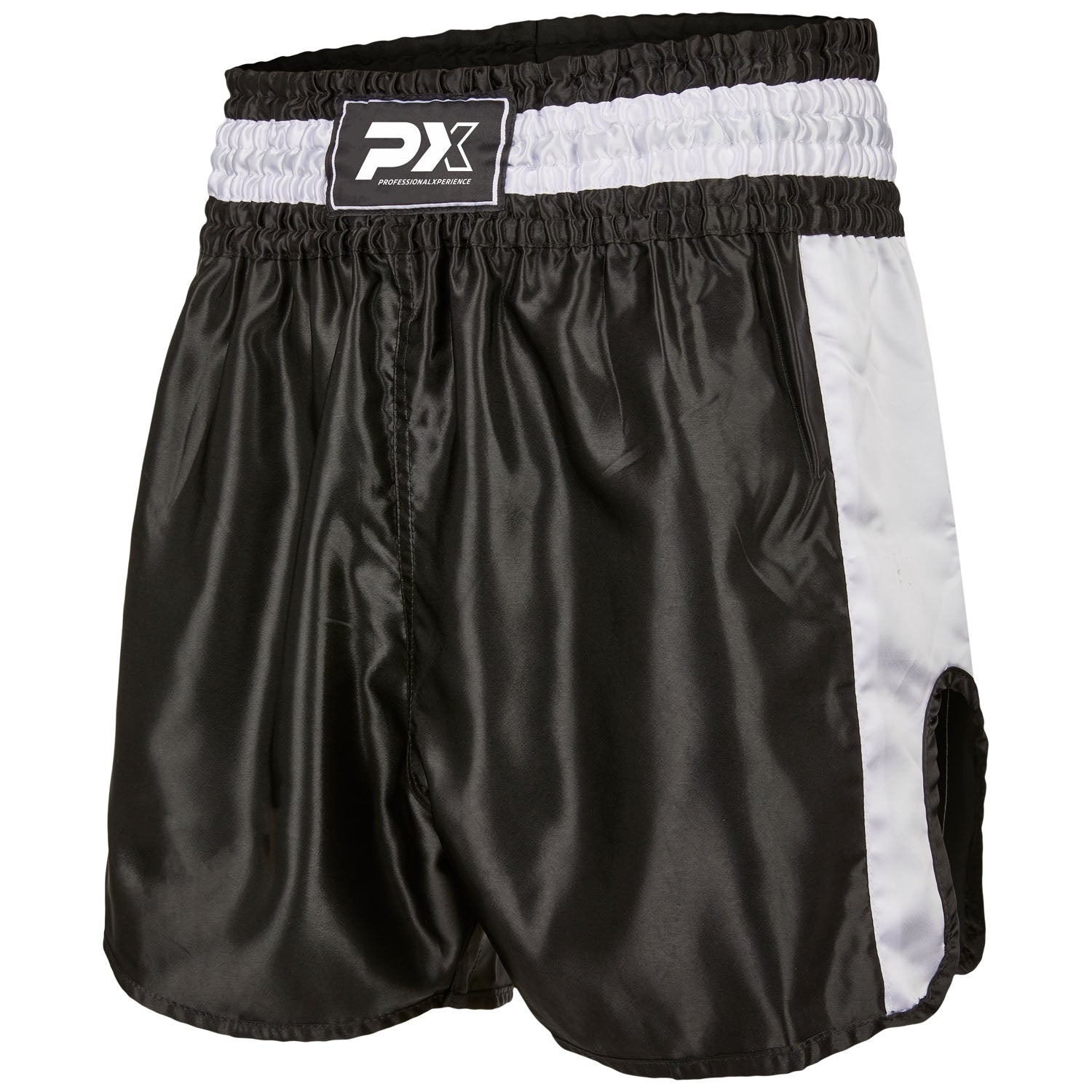 PX Thai Shorts, "Contender" schw-weiß XS