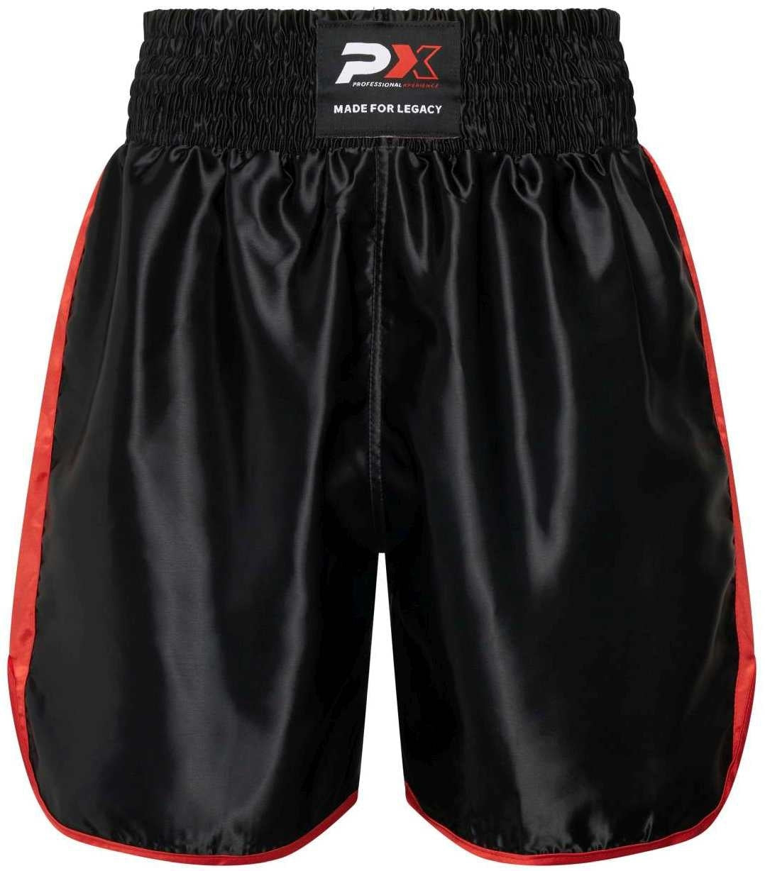PX LEGACY Boxing Shorts schwarz-rot S
