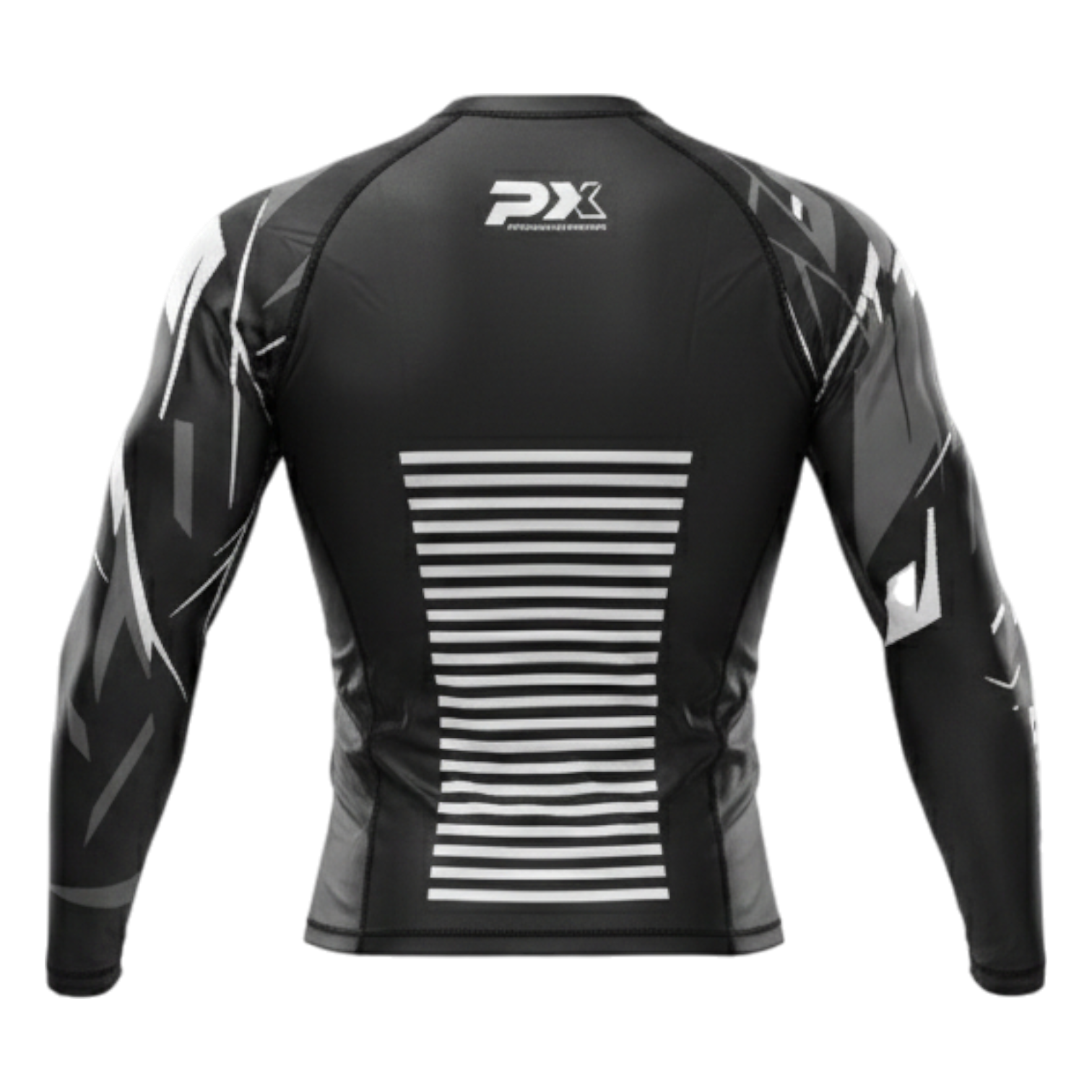 LEGACY X Rashguard langarm schwarz-grau S