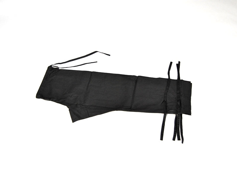 Ninja-Anzug schwarz 6-teilig Gr 190
