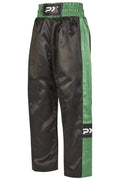 PX Kickboxhose TOPFIGHT, schwarz-grün, 150