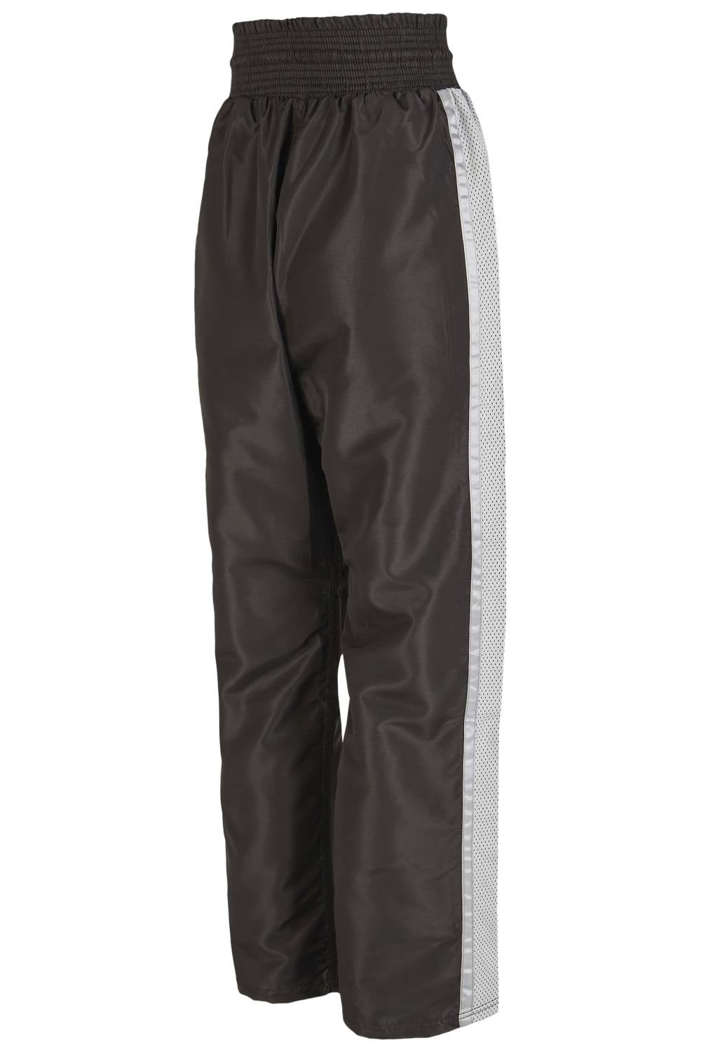 PX Kickboxhose "Dynamic", schwarz-grau Mesh 100