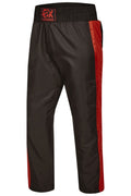 PX Kickboxhose "Dynamic", schwarz-rot Mesh 120