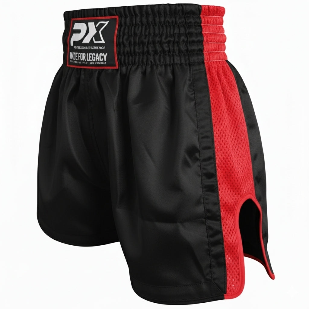 PX Legacy Thai Shorts , Mesh, schwarz-rot M