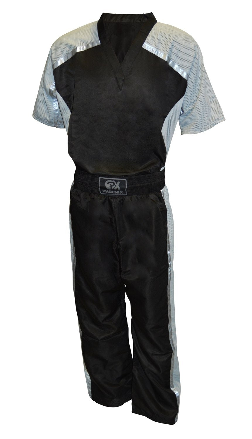 PX Oberteil "Dynamic" Mesh schwarz-grau 130