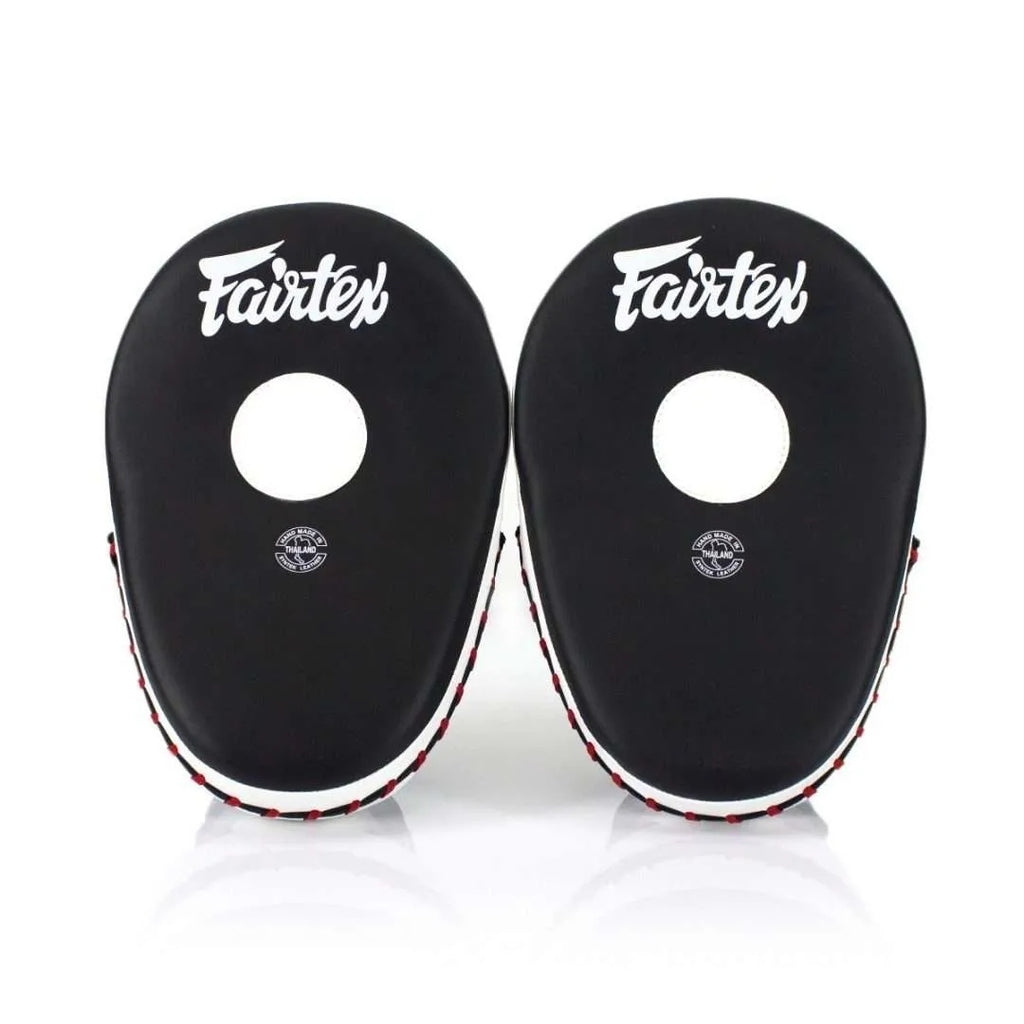 FAIRTEX FMV13 Handpratzen Paar, schwarz-weiß