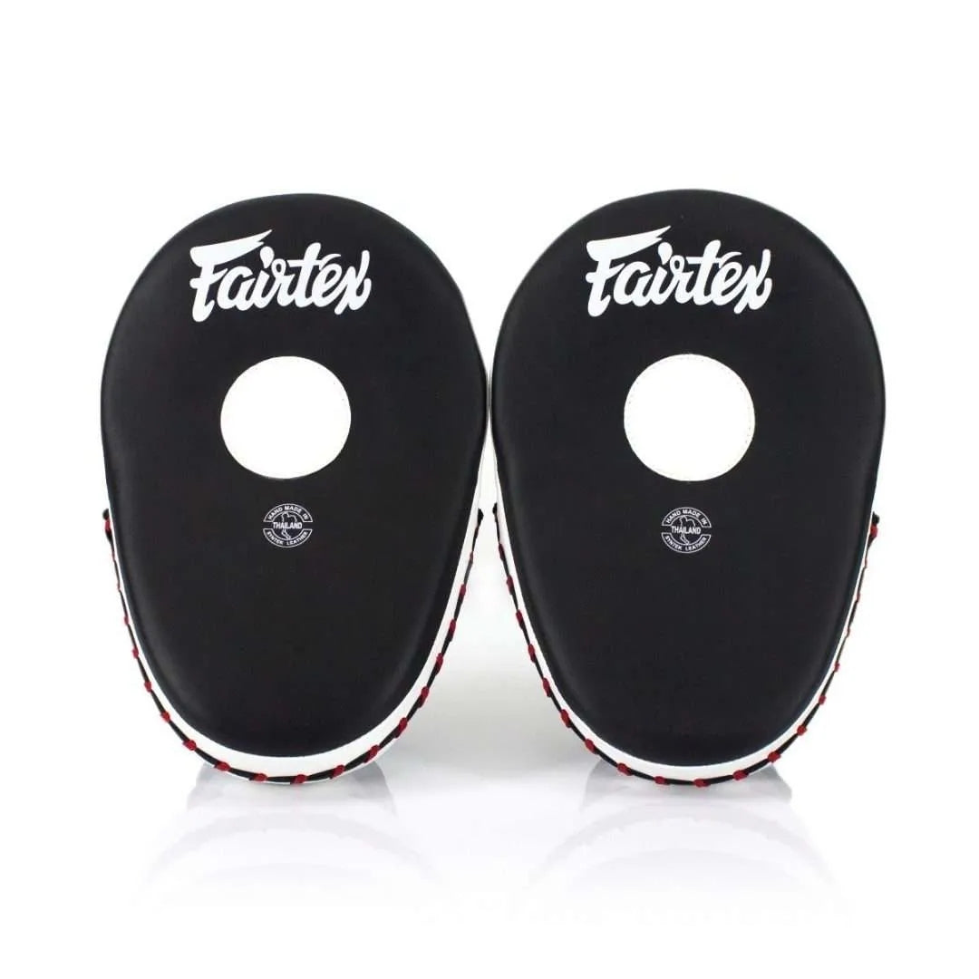 FAIRTEX FMV13 Handpratzen Paar, schwarz-weiß