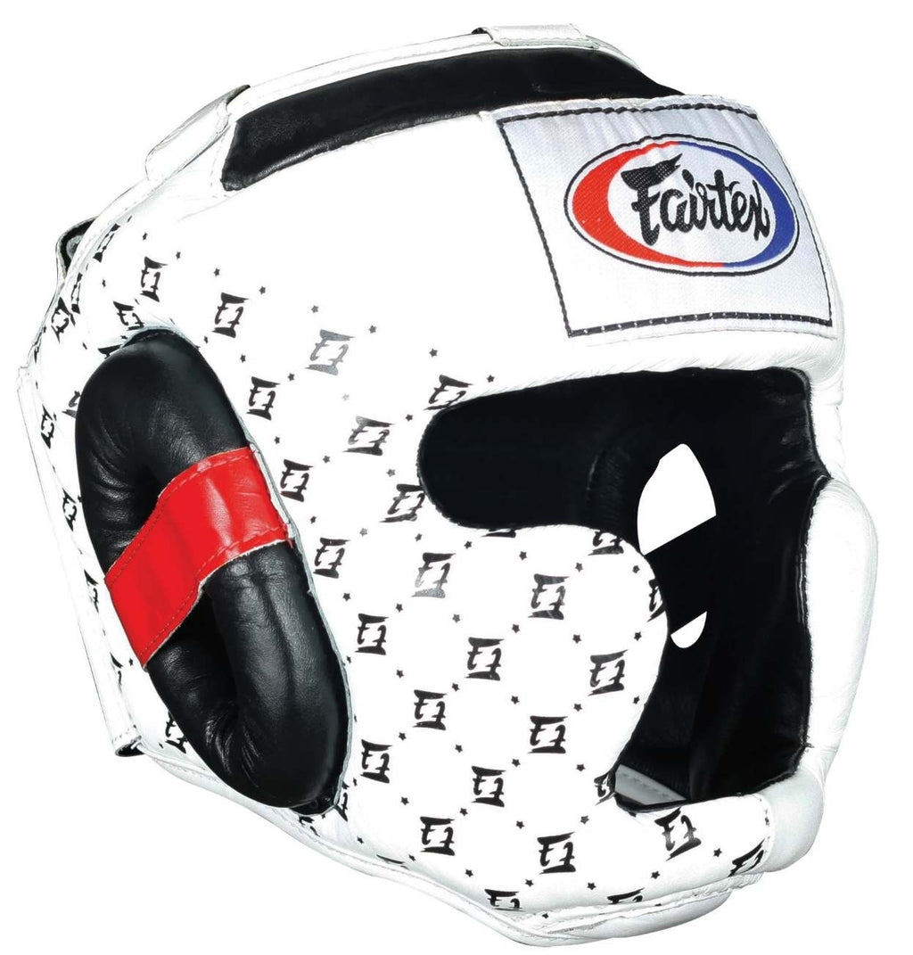 FAIRTEX HG10 Super Sparring Kopfschutz weiß XL