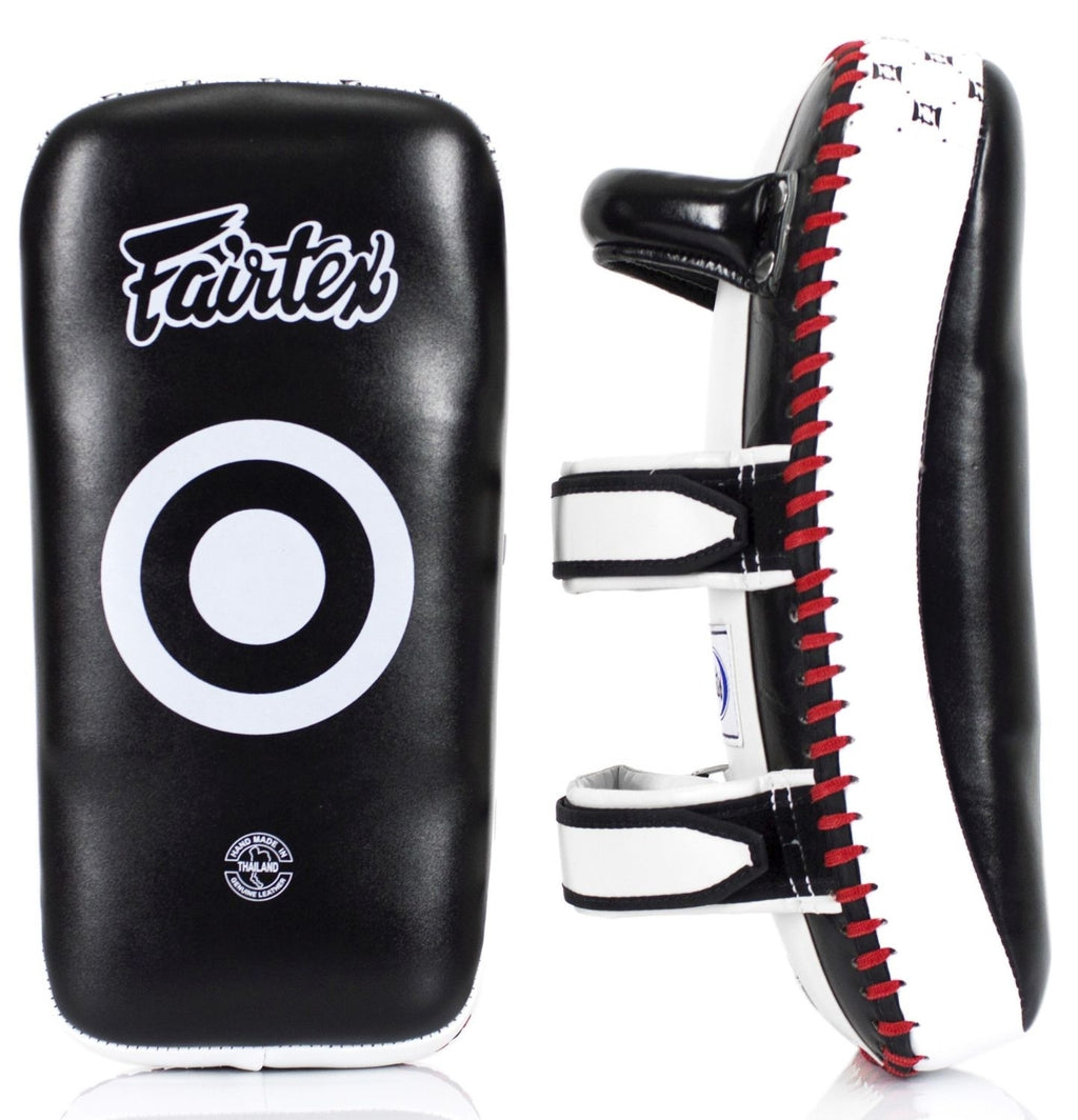 FAIRTEX KPLC2  Thaipratzen / Pao Leder s/w, Paar