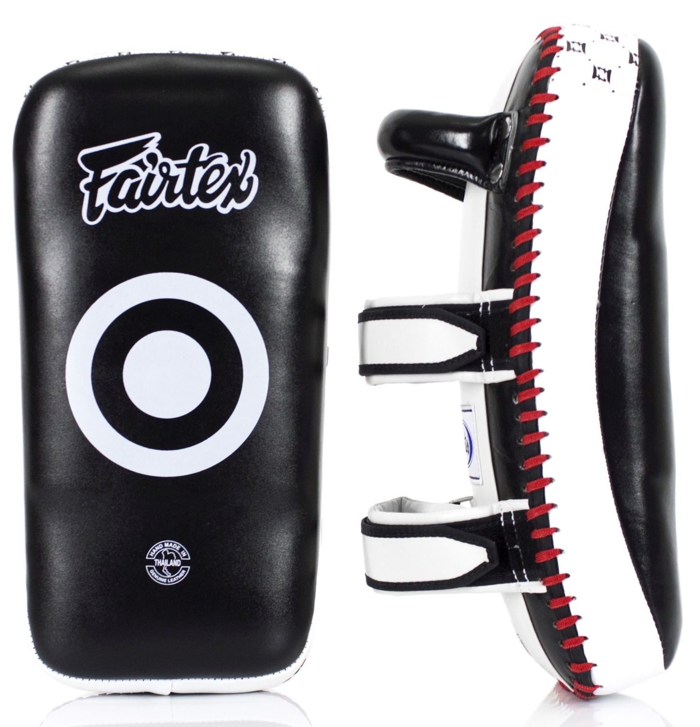FAIRTEX KPLC2  Thaipratzen / Pao Leder s/w, Paar