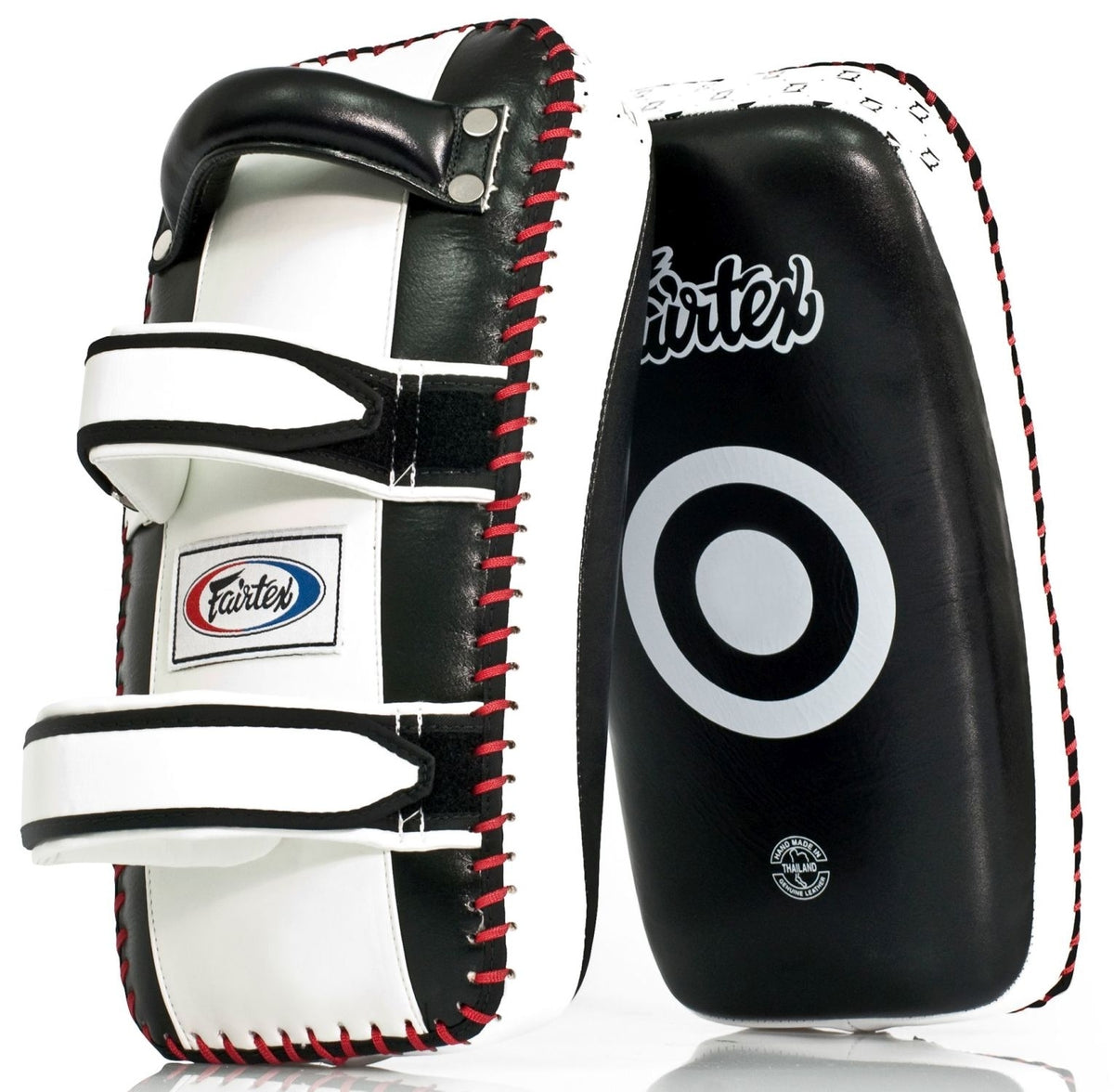 FAIRTEX KPLC2  Thaipratzen / Pao Leder s/w, Paar