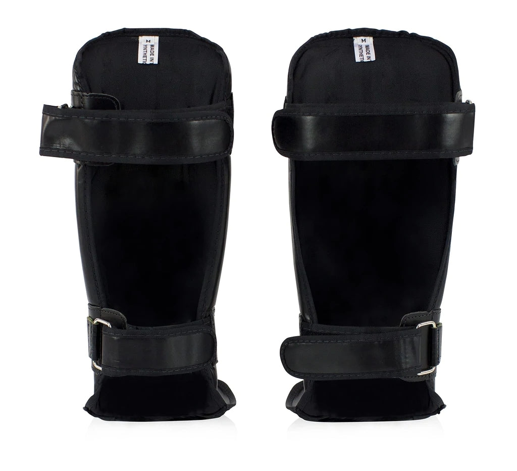 Fairtex SP3 Schienbein-Spannschutz schwarz L
