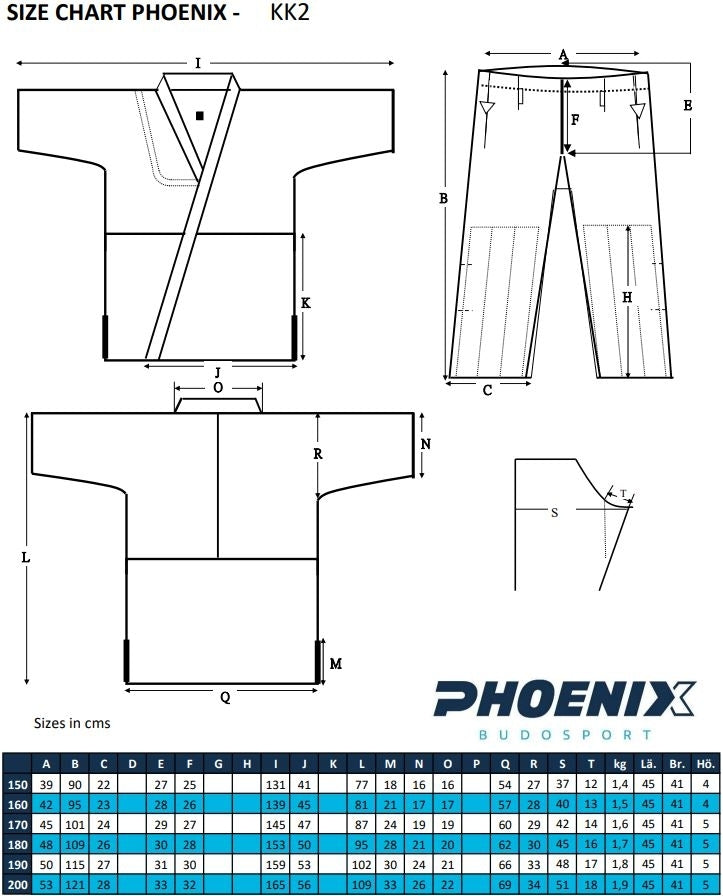 KAMIKAZE Karate Gi Standard JKA Gr 200