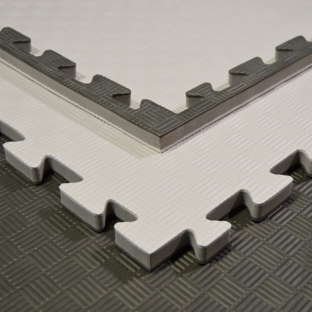 Kampfsportmatten schwarz / grau 100x100x2cm