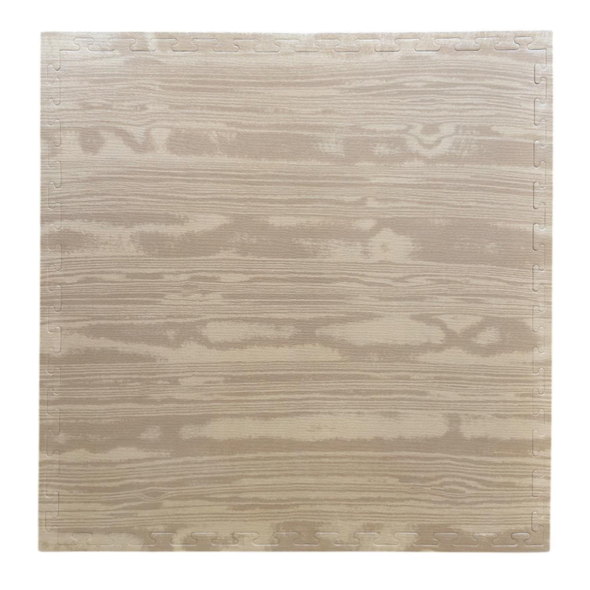 Kampfsportmatten Holzoptik/ schwarz 100 x 100 x 2,5cm
