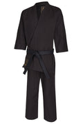 Karate Gi TORA BLACK  14oz  Canvas 160