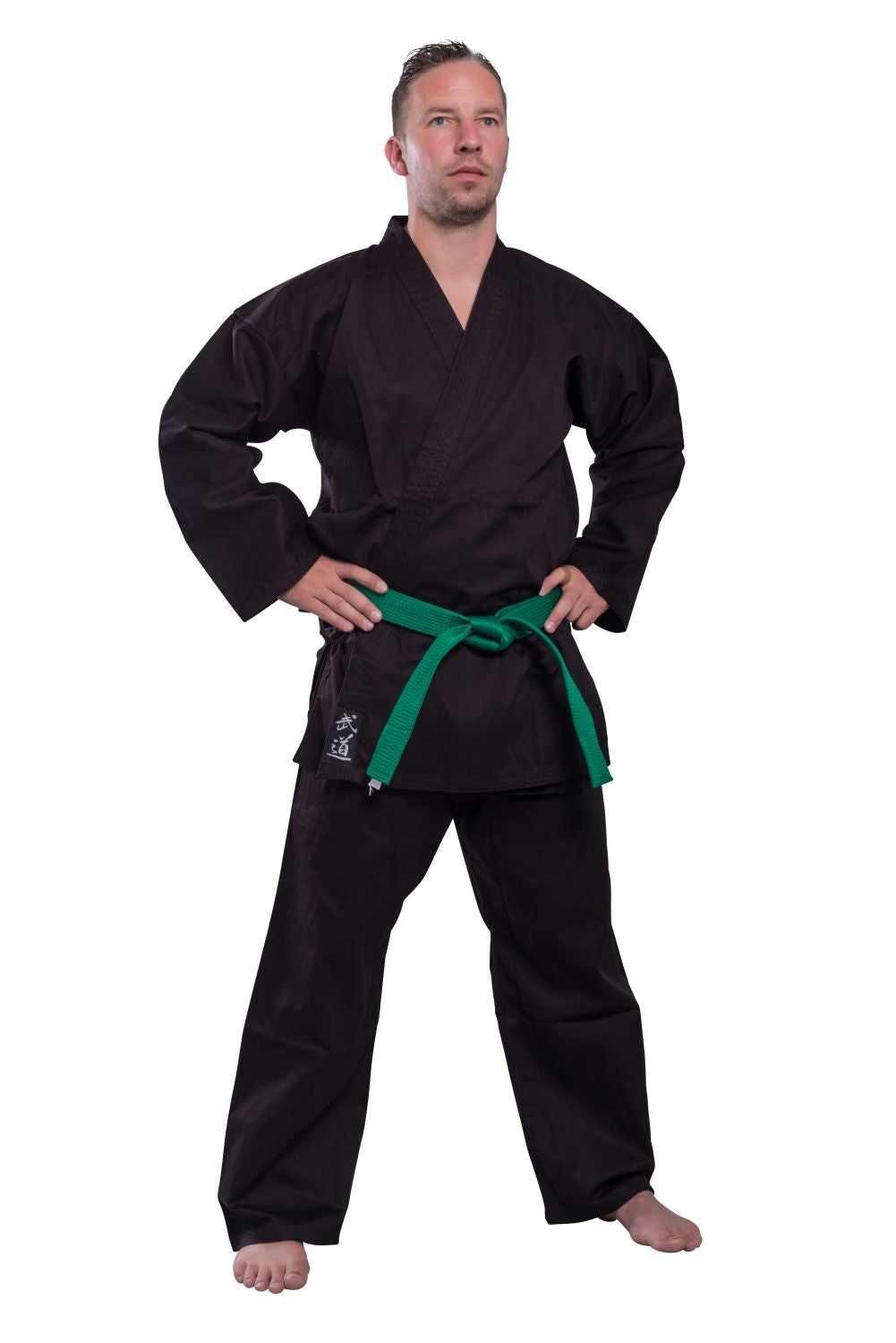PX Karate-Anzug schwarz STANDARD EDITION Gr 110